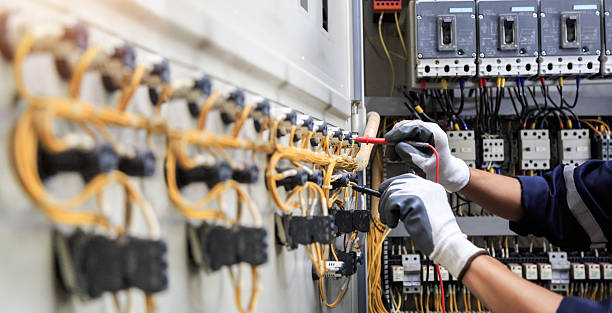 Professional Electrician technician working in Steger, IL